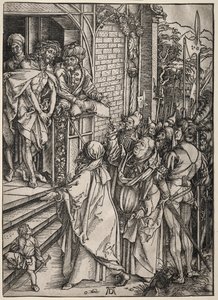 Die Große Passion: Christus wird dem Volk gezeigt von Albrecht Dürer