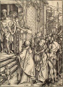 Die Große Passion: Ecce Homo von Albrecht Dürer