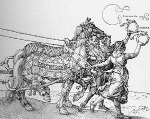 Der große Triumphwagen von Kaiser Maximilian, 1523