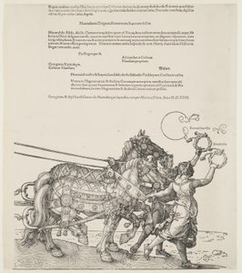 Der große Triumphwagen: Experientia und Solertia von Albrecht Dürer