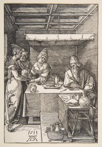 Der Kopf des Heiligen Johannes des Täufers wird Herodes gebracht von Albrecht Dürer