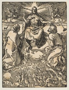 Das Jüngste Gericht, aus Die kleine Passion von Albrecht Dürer
