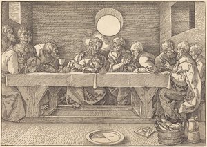 Das letzte Abendmahl von Albrecht Dürer
