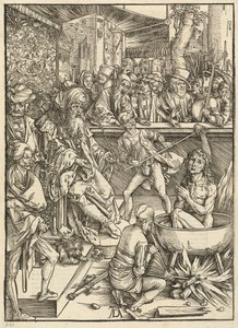 Das Martyrium des Heiligen Johannes von Albrecht Dürer