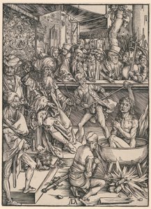 Das Martyrium des Heiligen Johannes, aus der Apokalypse von Albrecht Dürer