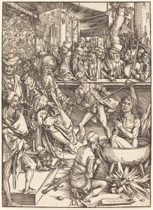 Das Martyrium des heiligen Johannes des Evangelisten von Albrecht Dürer