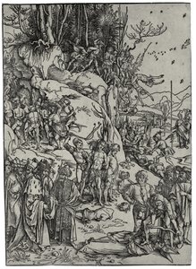 Das Martyrium der Zehntausend, 1497 von Albrecht Dürer