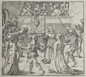 Die Maskerade von Albrecht Dürer