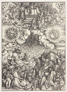 Die Öffnung des fünften und sechsten Siegels von Albrecht Dürer