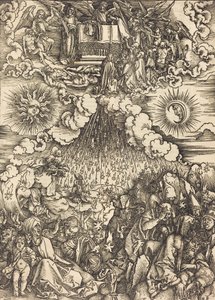 Die Öffnung des fünften und sechsten Siegels von Albrecht Dürer