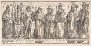 Die Schutzheiligen von Österreich, 1515-17 von Albrecht Dürer