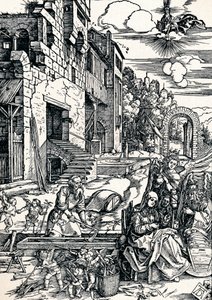 Die Rast während der Flucht nach Ägypten von Albrecht Dürer