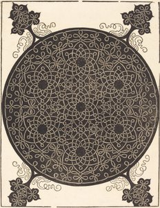 Der sechste Knoten, der sieben kleine Knotensysteme mit schwarzen Zentren kombiniert, wahrscheinlich 1506-1507