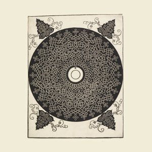 Der dritte Knoten (Flechtmuster mit weißem Medaillon) von Albrecht Dürer