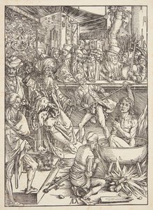Die Folterung des heiligen Johannes des Evangelisten von Albrecht Dürer