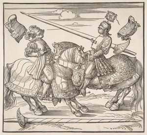Das Turnier zu Pferd, ca. 1517-18