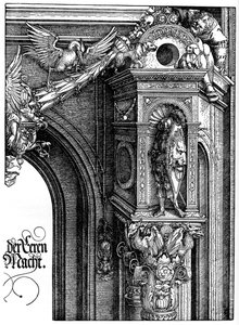Der Triumphbogen von Kaiser Maximilian I. von Albrecht Dürer