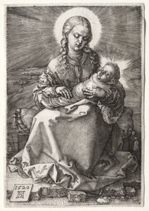 Die Jungfrau mit dem gewickelten Kind von Albrecht Dürer
