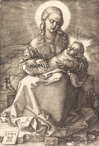Die Jungfrau mit dem gewickelten Kind, 1520 von Albrecht Dürer