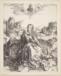 Die Jungfrau mit der Libelle von Albrecht Dürer