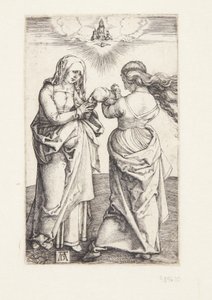Die Jungfrau mit dem Christuskind und St. Anna von Albrecht Dürer