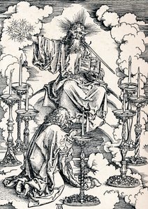 Die Vision der sieben Leuchter, 1498, 1906