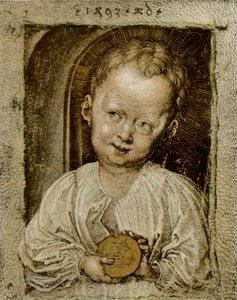 Der Knabe Jesus als Retter von Albrecht Dürer