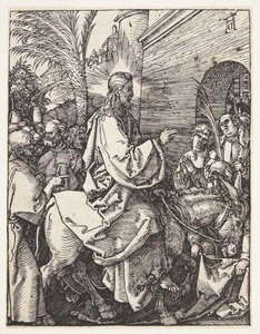 Der Einzug in Jerusalem von Albrecht Dürer