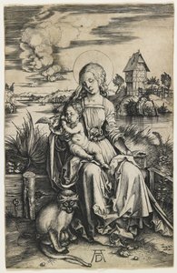 Jungfrau und Kind mit dem Affen, ca. 1498