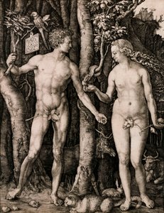 Adam und Eva von Albrecht Dürer