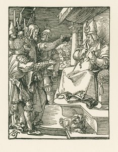 Christus vor Kaiphas von Albrecht Dürer or Duerer