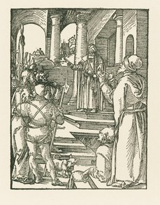 Christus vor Pilatus von Albrecht Dürer or Duerer