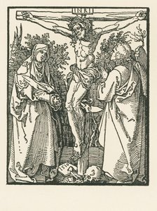 Christus am Kreuz mit der Jungfrau Maria und dem Heiligen Johannes von Albrecht Dürer or Duerer