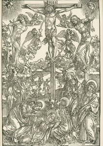 Kreuzigung (Das Große Kalvarienberg) von Albrecht Dürer or Duerer