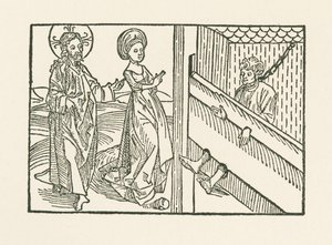 Viertes Werk der Barmherzigkeit: Mitleid mit dem zu hart Bestraften von Albrecht Dürer or Duerer