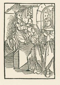Illustration auf der Titelseite von "Oratio Cassandre Venete" von Albrecht Dürer or Duerer