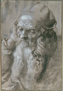 Alter Mann - Studie für einen Heiligen von Albrecht Dürer or Duerer