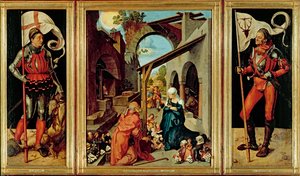 Paumgartner Altar, um 1500 von Albrecht Dürer or Duerer