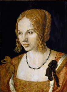 Porträt einer jungen Venezianerin von Albrecht Dürer