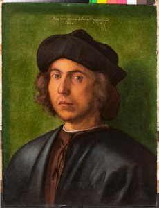 Porträt eines jungen Mannes von Albrecht Dürer