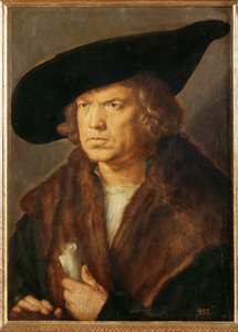 Porträt eines unbekannten Mannes von Albrecht Dürer or Duerer