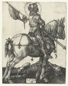 Sankt Georg und der Todesdrache von Albrecht Dürer or Duerer