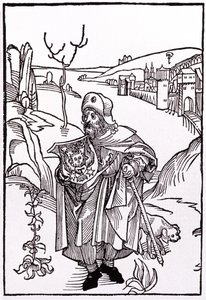 Santiago de Compostela (Gravur) von Albrecht Dürer