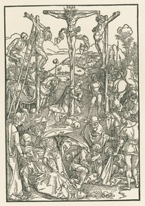 Kleine Kreuzigung, ca. 1503-04 von Albrecht Dürer or Duerer
