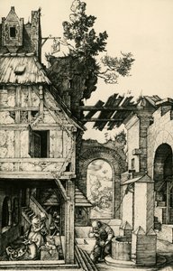 Die Anbetung des Kindes von Albrecht Dürer