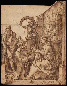 Die Anbetung der Könige von Albrecht Dürer