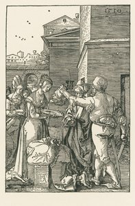 Die Enthauptung von Johannes dem Täufer von Albrecht Dürer or Duerer