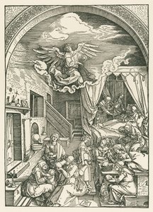 Die Geburt der Jungfrau von Albrecht Dürer or Duerer