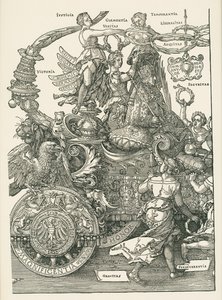 Der große Triumphwagen von Albrecht Dürer or Duerer