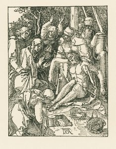 Die Beweinung Christi, um 1509-10 von Albrecht Dürer or Duerer